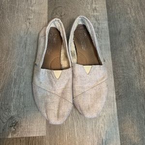 TOMS Shoes Fur Lined